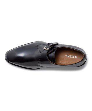 REGAL FOOT COMMUNITY 【リーガルドレス】37JL シングルモンク ビジネスシューズ ブラック
