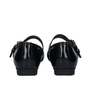 Bridget Birkin ＜3E＞【Bridget Birkin Walk】ビジューメリージェーンパンプス ブラックエナメル