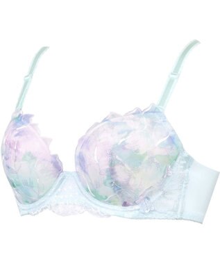 Wing 【スキマフィットブラ】　バストとカップのすきまにフィット　自然にボリュームメイク　ウイング／ワコール　KB2363 ターコイズ