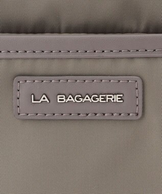 LA BAGAGERIE 【撥水ナイロン】ベーシックリュック グレージュ