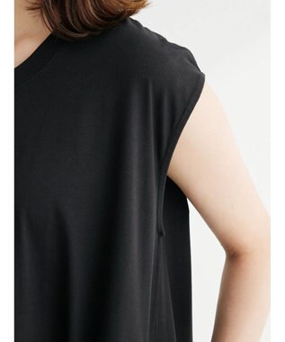 Green Parks ・ＳＵＧＡＲ　ＳＰＯＯＮ　フレンチフレアワンピース Black