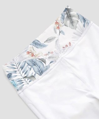 San-ai Resort（三愛水着楽園） 【水陸両用】　プリントレギンス　M・L　【Reir（レイール）】 ネイビー