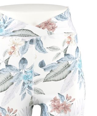 San-ai Resort（三愛水着楽園） 【水陸両用】　プリントレギンス　M・L　【Reir（レイール）】 ネイビー