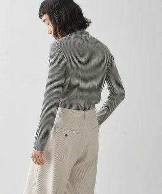 AMERICAN HOLIC バイパチリブタートルネックニットプルオーバー Red