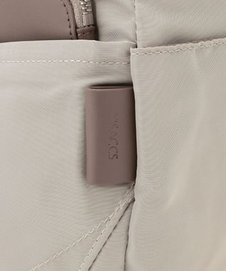 Y'SACCS ポリエステルツイル 2WAYトートバッグ グレージュ