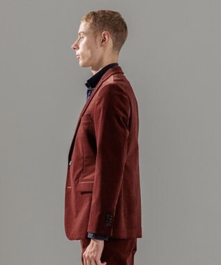 JOSEPH HOMME ディープコーデュロイストレッチ　ジャケット ワイン系