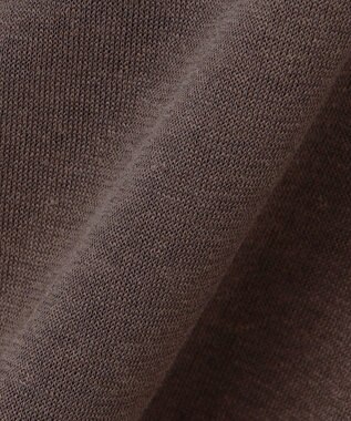 ICB 【洗える】 リネンポリエステルハイゲージ カーディガン ソイル系