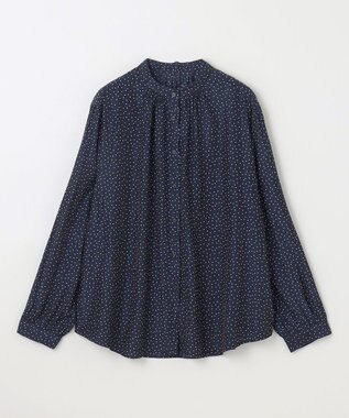 ANY 【洗濯機可】２ＷＡＹボウタイブラウス ドット