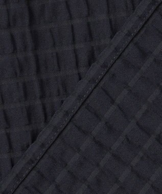 J.PRESS LADIES 【洗える・吸水速乾】トリオシアーチェック シャツ ネイビー系