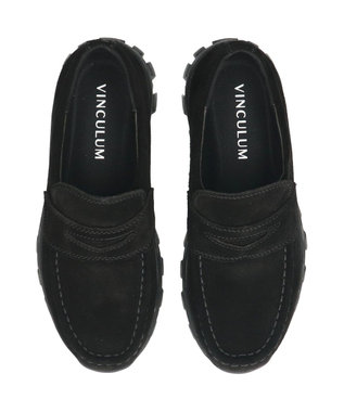 Bridget Birkin 【VINCULUM】防滑スニーカーローファー ブラックスウェード