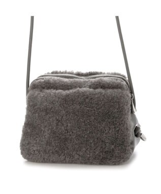 UNBILLION カシュカシュ cachecache / フェイクボアミニショルダー GY