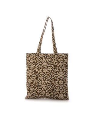 UNBILLION カシュカシュ cachecache / 柄プリント3パーテーショントートバッグ レオ