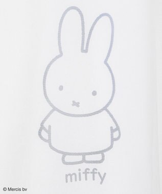 Green Parks ｍｉｆｆｙ／チュールドッキングプリントＴシャツ Off White