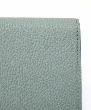 TOPKAPI 【TOPKAPI】gemdrops ジェムドロップ ミニエンボスレザー 天然石 三つ折り 財布 ミントグリーン