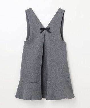 組曲 KIDS 【150-160㎝】【前後着用可】2WAY ジャンスカ チャコール