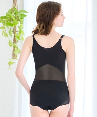 BRADELIS New York 【BRADELIS Me】 ハグミーブラキャミソール ノンワイヤー 補正 ブラキャミ ラベンダーグレー