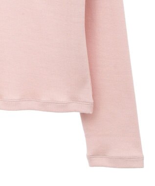 earth music&ecology 切替ギャザーコンパクトカットプルオーバー Pink