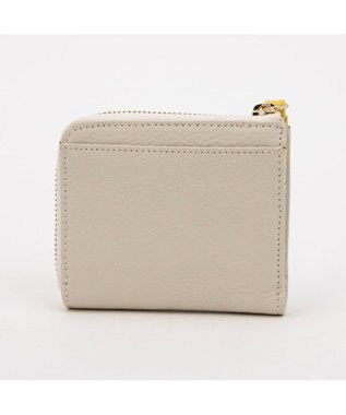 UNBILLION アトランタ ATLANTA / 牛革L字ファスナーミニウォレット アイボリー