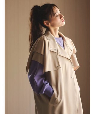 Green Parks ・ＥＬＥＮＣＡＲＥ　ＤＵＥ　トレンチロングベスト Beige