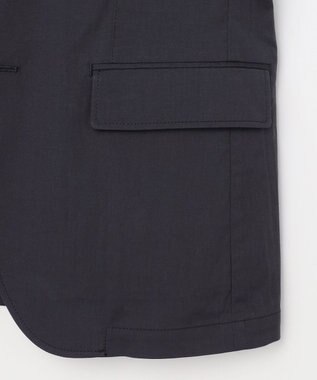 JOSEPH ABBOUD 【ストレッチ/軽量/Eco撥水/オーガニックコットン使用】マイクロピケストレッチジャケット ネイビー系8