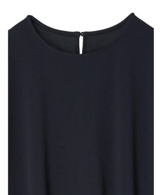 CRAFT STANDARD BOUTIQUE ８分丈ウエストタックオールインワン Navy