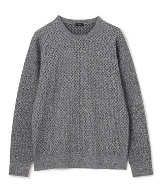 JOSEPH HOMME 【イージーケア】 ヴィスコースリンクス　クルーネックニット ライトグレー系