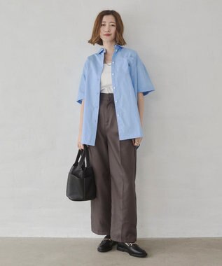 WEGO USPOLOハーフスリーブシャツ ブルー