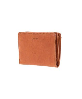 genten トスカ 二つ折り財布 チャ