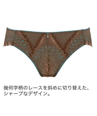 BRADELIS New York 【BRADELIS New York】　ウェンディスタイルパンティ23S1 ブラウン