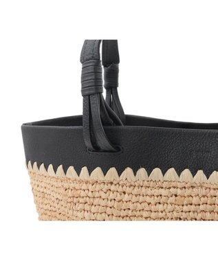 genten ルチア　トートバッグS クロ