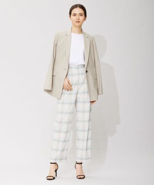 ICB L 【洗える】 ベーシック Tシャツ オフホワイト系