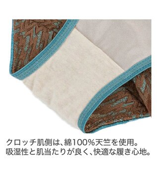 BRADELIS New York 【BRADELIS New York】　ウェンディスタイルパンティ23S1 ブラウン