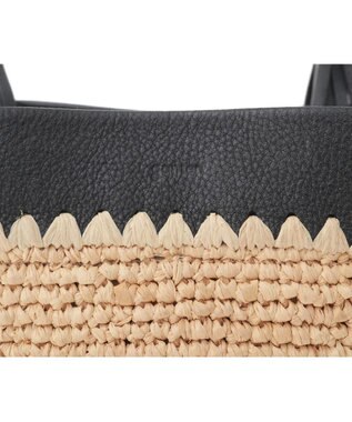 genten ルチア　トートバッグS クロ