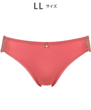 Wing ペアショーツ 【マッチミーブラ】 やさしいフィット感 身生地部はソフトな風合い はきこみ丈あさめ KF2921 ウイング／ワコール オレンジ