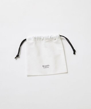 TOPKAPI 【Breath TOPKAPI】DUAL デュアル シュリンクレザー バイカラー 三つ折り 財布　薄型 / 軽量 グレージュ