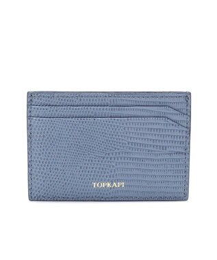TOPKAPI 【TOPKAPI】イタリアンレザー リザード型押し パスケース  LUCIA ルチア