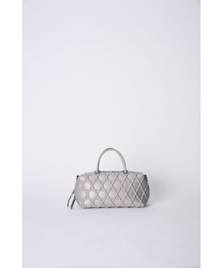 MIYABIYA 【撥水加工】篭目大柄エンボスボンディングミニボストン