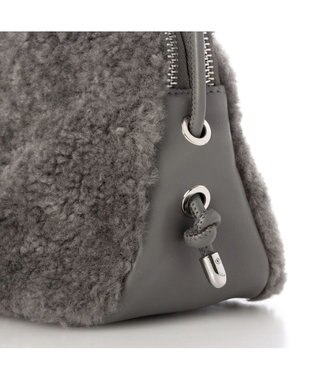 UNBILLION カシュカシュ cachecache / フェイクボアミニショルダー GY