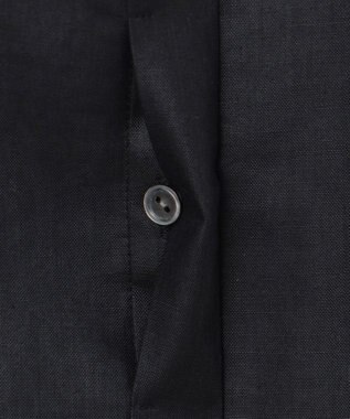 23区 S 【接触冷感/洗える】シアーフィルム ブラウス ブラック系