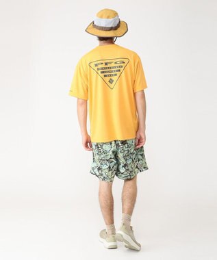 Columbia Columbia/ ディスペアベイオムニフリーズゼログラフィックショートスリーブTシャツ /コロンビア Summer Orange