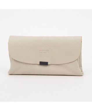 UNBILLION アトランタ ATLANTA / 牛革かぶせ長財布 アイボリー