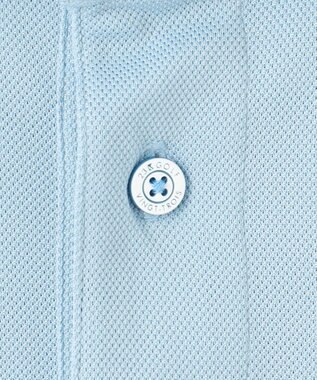 23区GOLF 【MEN】カラバリ豊富な半袖ポロシャツ サックスブルー系