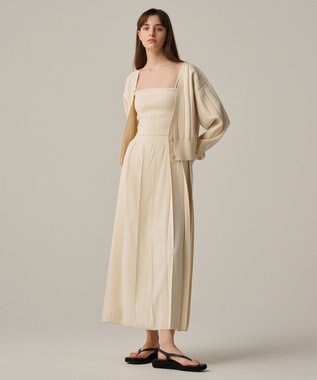 uncrave 【手洗い可】ドライタッチ ニット カップ付き バンドゥ（uncrave WHITE） エクリュ