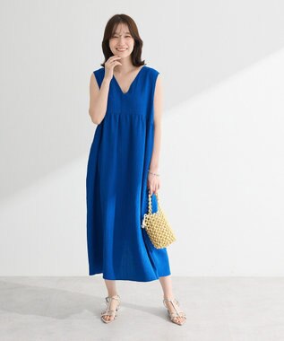 Green Parks ５ＷＡＹノースリーブワンピース Blue