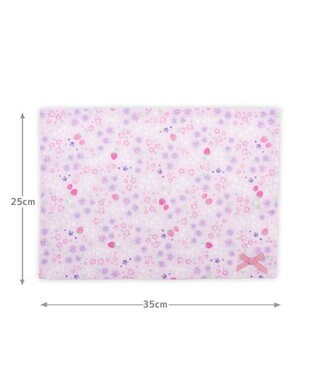 Mother garden マザーガーデン 野いちご ランチマット 《小花いちご柄》 小 小花いちご柄