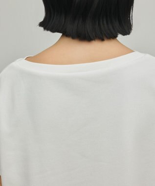 GRACE CONTINENTAL ルーズロゴTシャツ ホワイト