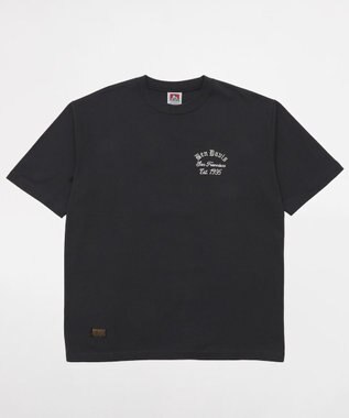 WEGO LOWRDE　EMB　TEE ブラック中濃色