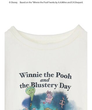 Green Parks Ｗｉｎｎｉｅ　ｔｈｅ　Ｐｏｏｈ／ラメプリント半袖ＴＥＥ Off White