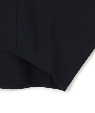 UNFILO ジョーゼット ドルマンプルオーバー ネイビー