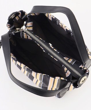 Y'SACCS マルチストライプ すっきりトート Sサイズ ブラック